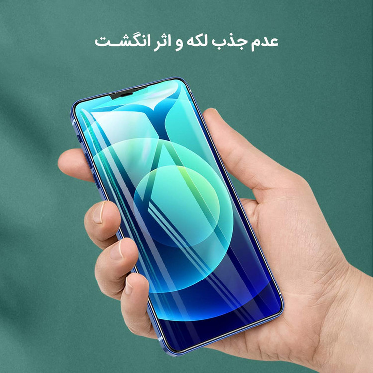محافظ صفحه نمایش مات راک اسپیس مدل Camera Cut مناسب برای گوشی موبایل اپل iPhone 12 Pro Max