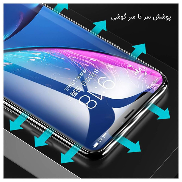 محافظ صفحه نمایش مات راک اسپیس مدل Camera Cut مناسب برای گوشی موبایل اپل iPhone 12 Pro Max