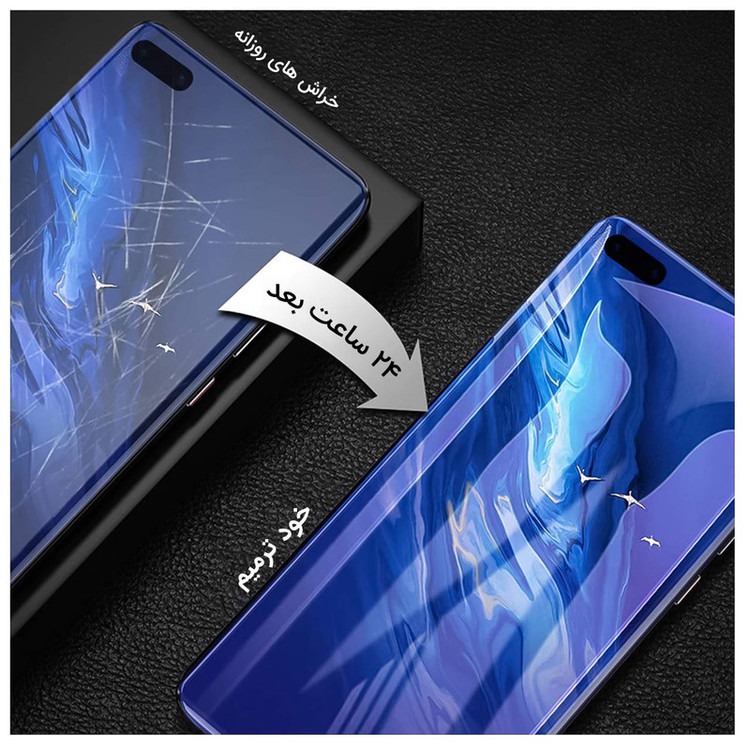محافظ صفحه نمایش مات راک اسپیس مدل Camera Cut مناسب برای گوشی موبایل اپل iPhone 12 Pro Max