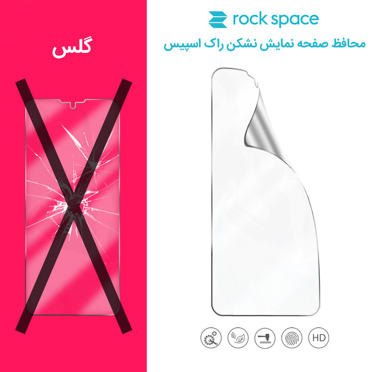 محافظ صفحه نمایش مات راک اسپیس مدل Camera Cut مناسب برای گوشی موبایل اپل iPhone 12 Pro Max