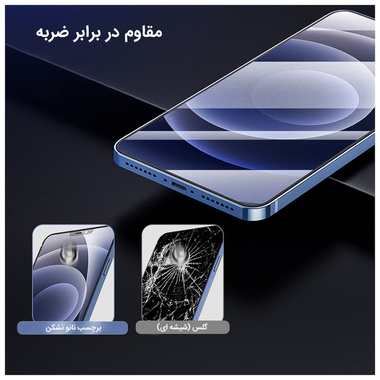 محافظ صفحه نمایش مات راک اسپیس کد MTT مناسب برای گوشی موبایل هوآوی nova 3i
