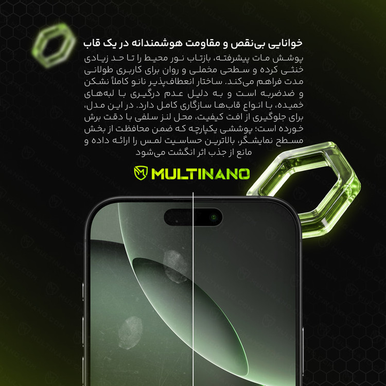 محافظ صفحه نمایش مات مولتی نانو مدل X-S1M مناسب برای گوشی موبایل سامسونگ Galaxy Grand