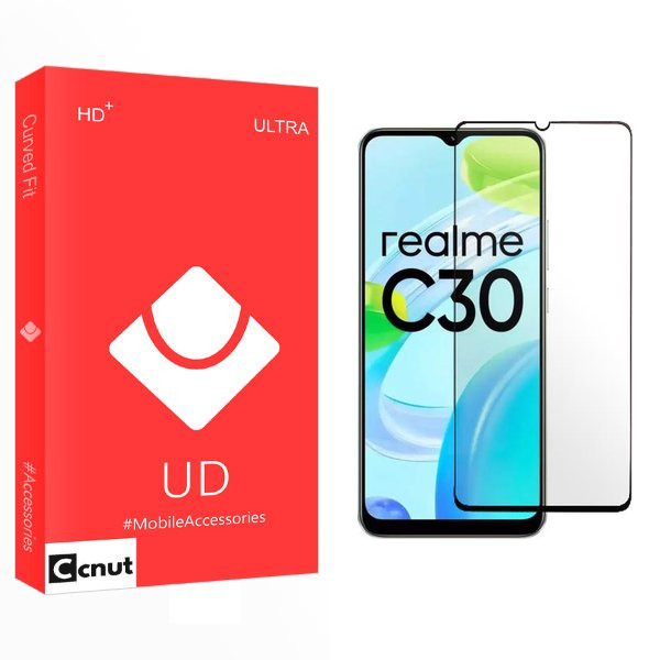 محافظ صفحه نمایش شیشه ای کوکونات مدل UD مناسب برای گوشی موبایل ریلمی C30