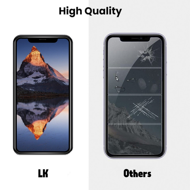 محافظ صفحه نمایش مات ال کی مدل Hard glass مناسب برای گوشی موبایل سامسونگ Galaxy A71