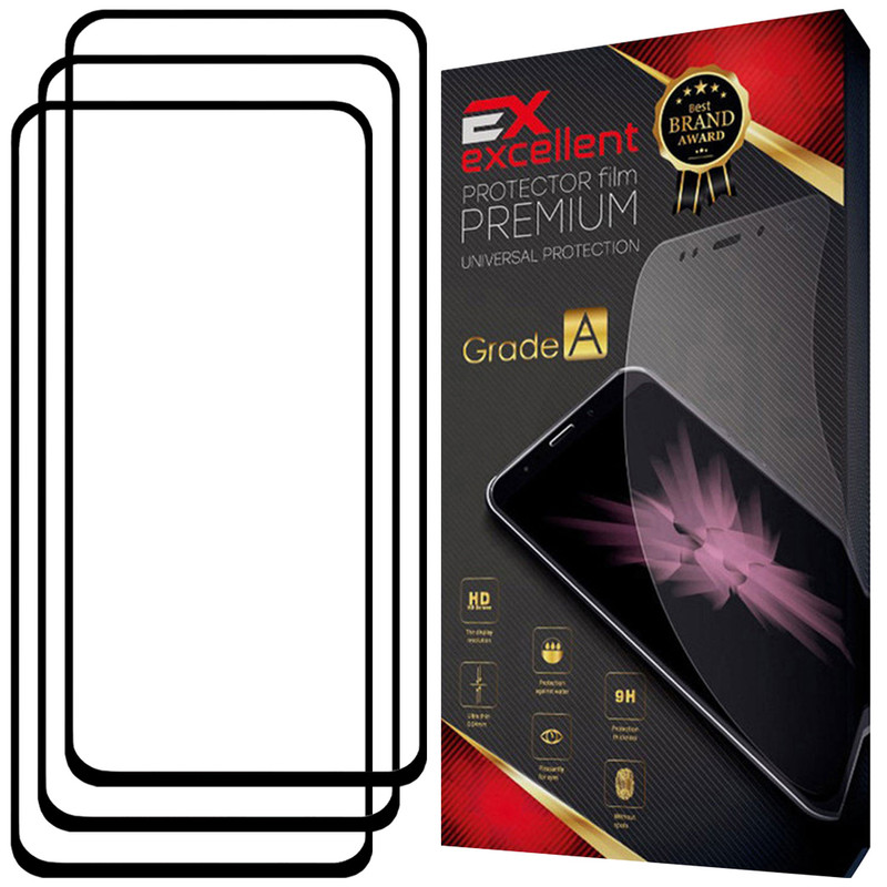 محافظ صفحه نمایش سرامیکی ایکس اکسلنت مدل گلس CRM-B مناسب برای گوشی موبایل شیائومی Redmi Note 11 Pro Plus 5G بسته سه عددی