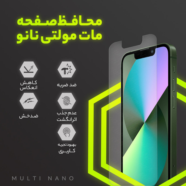 محافظ صفحه نمایش مات مولتی نانو مدل X-S1M مناسب برای گوشی موبایل سامسونگ Galaxy J6