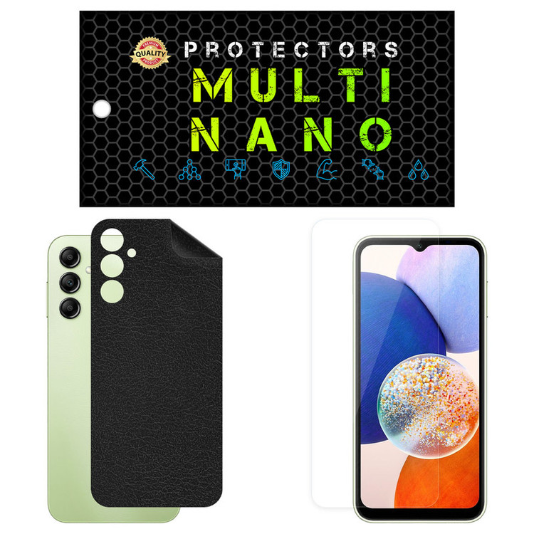 محافظ صفحه نمایش مولتی نانو مدل X-SFL مناسب برای گوشی موبایل سامسونگ Galaxy A14 5G به همراه برچسب پوششی
