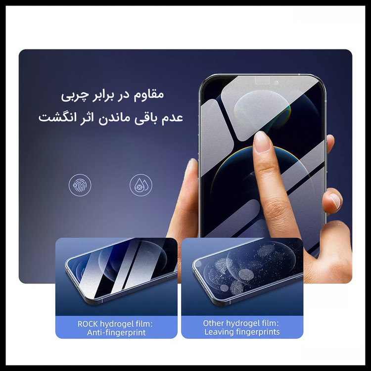 محافظ صفحه نمایش حریم شخصی راک اسپیس کد PRV مناسب برای گوشی موبایل ریلمی Narzo 30 5G
