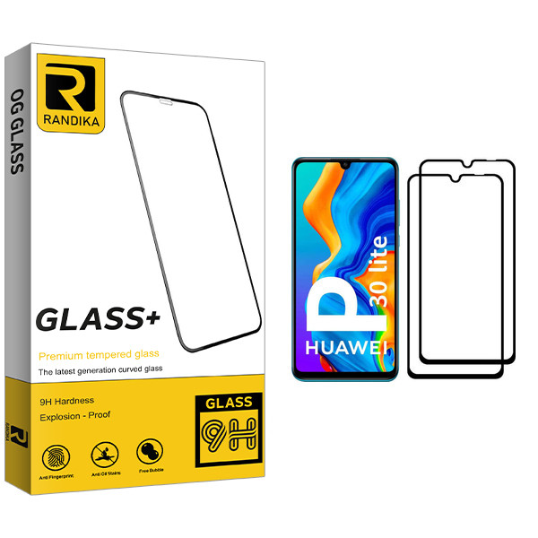 محافظ صفحه نمایش راندیکا مدل GLD مناسب برای گوشی موبایل هوآوی P30 lite بسته دو عددی