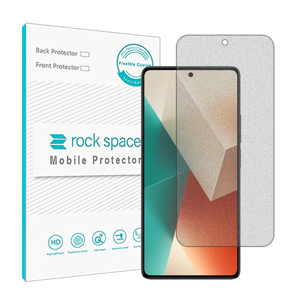 محافظ صفحه نمایش مات راک اسپیس مدل HyMTT مناسب برای گوشی موبایل شیائومی Redmi Note 13