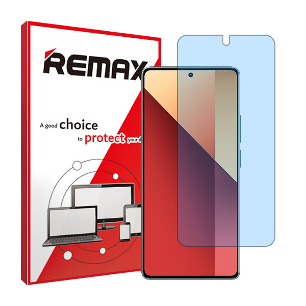 محافظ صفحه نمایش ضداشعه آبی ریمکس مدل HyBLU مناسب برای گوشی موبایل شیائومی Redmi Note 13 Pro 4G