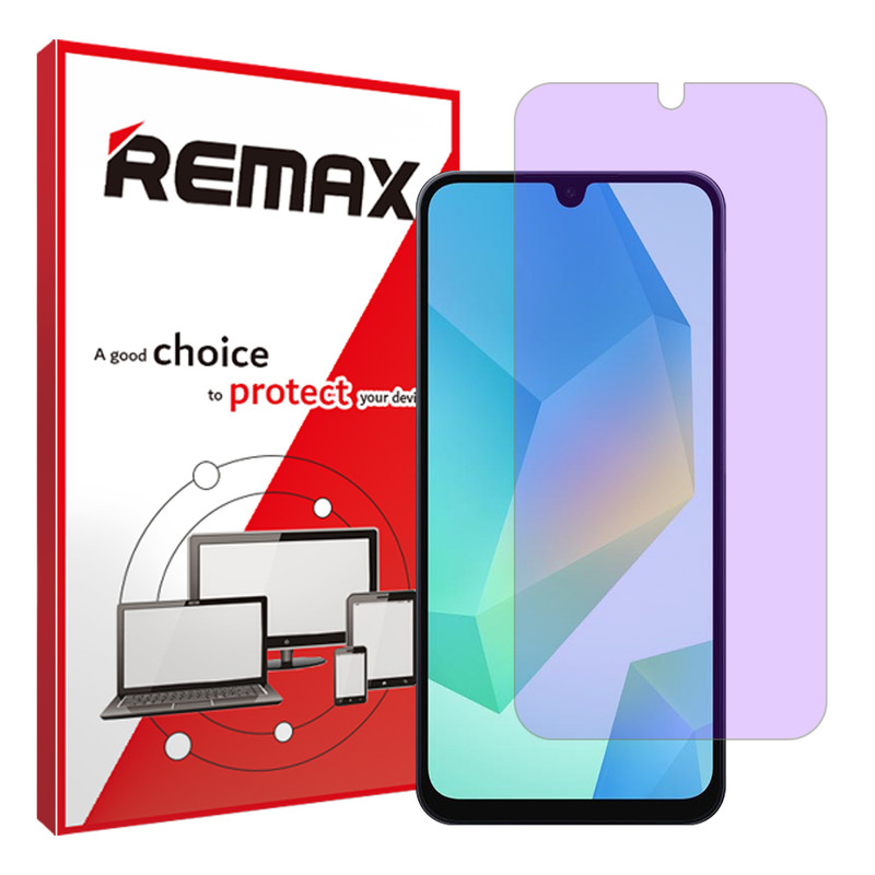محافظ صفحه نمایش ضد اشعه بنفش ریمکس مدل Resistant مناسب برای گوشی موبایل سامسونگ Galaxy A16