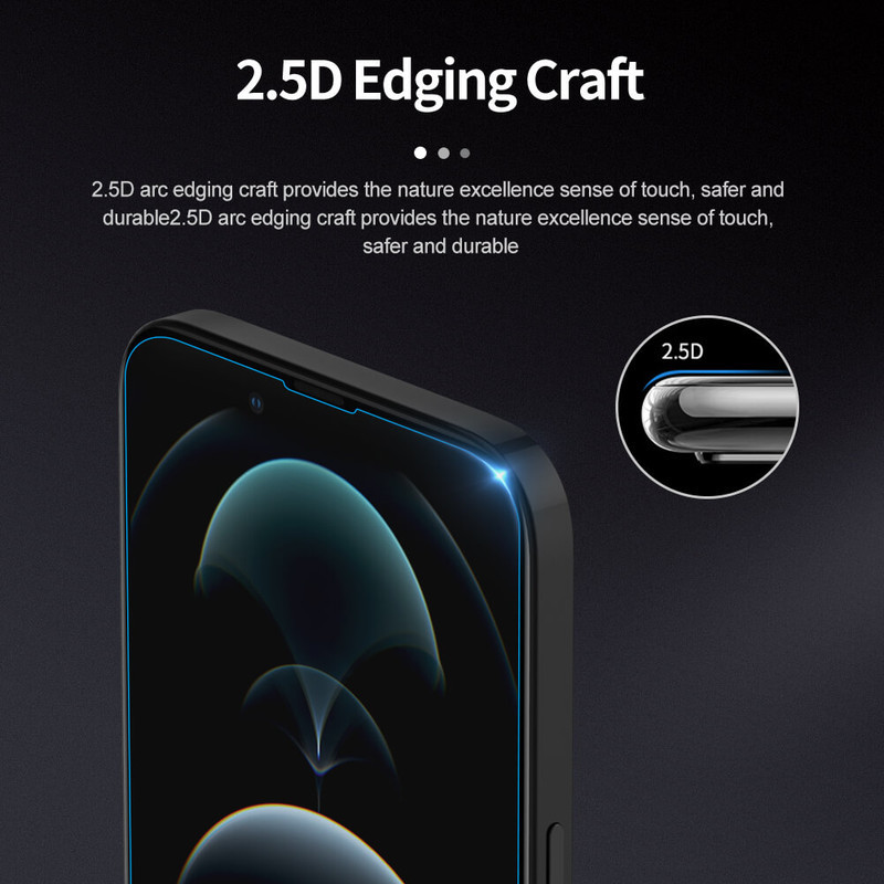 محافظ صفحه نمایش بوف مدل 5D Plus مناسب برای گوشی موبایل اپل Iphone 16e / 13 / 13 Pro / 14