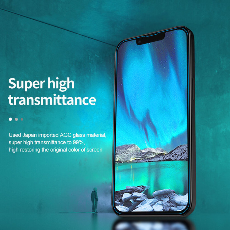 محافظ صفحه نمایش بوف مدل 5D Plus مناسب برای گوشی موبایل اپل Iphone 16e / 13 / 13 Pro / 14