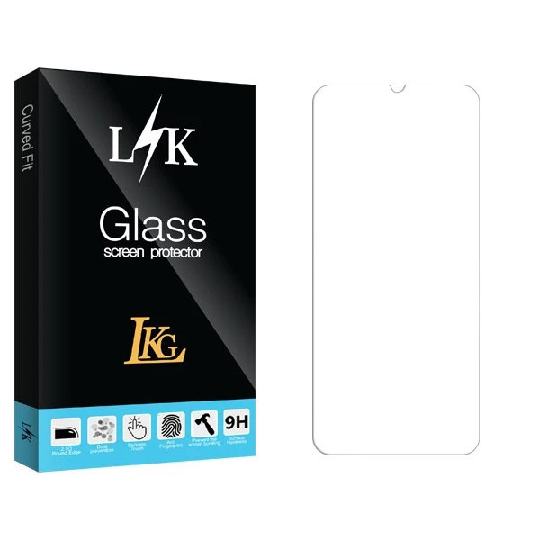 محافظ صفحه نمایش شیشهایی ال کا جی مدل LK-Glass مناسب برای گوشی موبایل سامسونگ Galaxy A10