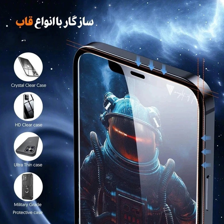 محافظ صفحه نمایش انتی استاتیک ال کا جی مدل LKK مناسب برای گوشی موبایل شیائومی Poco M4 5G / Poco M5