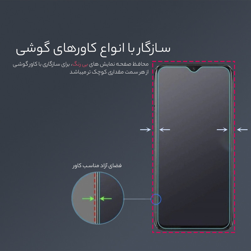 محافظ صفحه نمایش کوکونات مدل UDB مناسب برای گوشی موبایل سامسونگ Galaxy A5 2017
