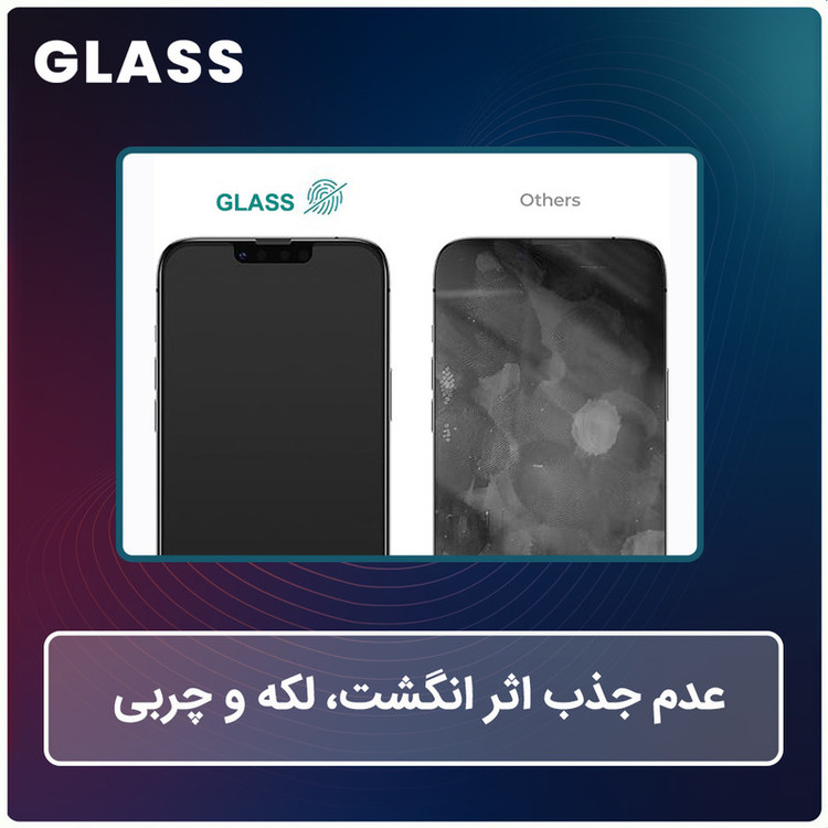 محافظ صفحه نمایش مات ضد اشعه آبی گلس مدل Resistant مناسب برای گوشی موبایل بلک بری Priv STV100-4