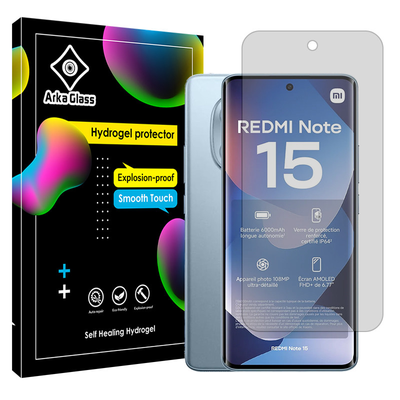 محافظ صفحه نمایش مات آرکا گلس مدل Tough مناسب برای گوشی موبایل شیائومی Redmi Note 15 4G