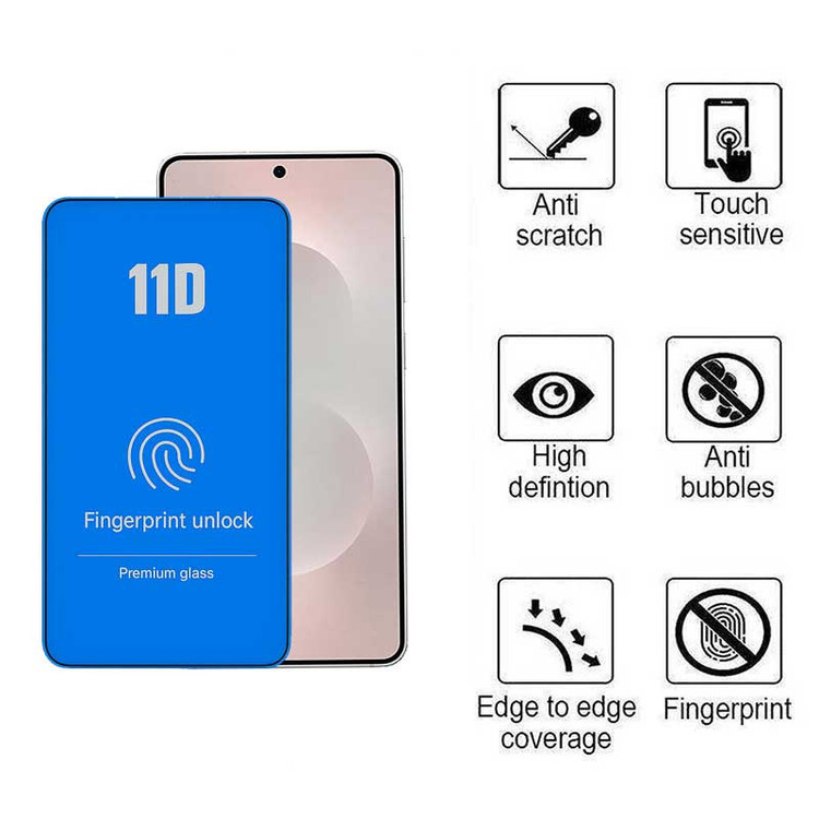 محافظ صفحه نمایش اپیکوی مدل Blue ESD مناسب برای گوشی موبایل سامسونگ Galaxy S25 Plus / S25 Edge
