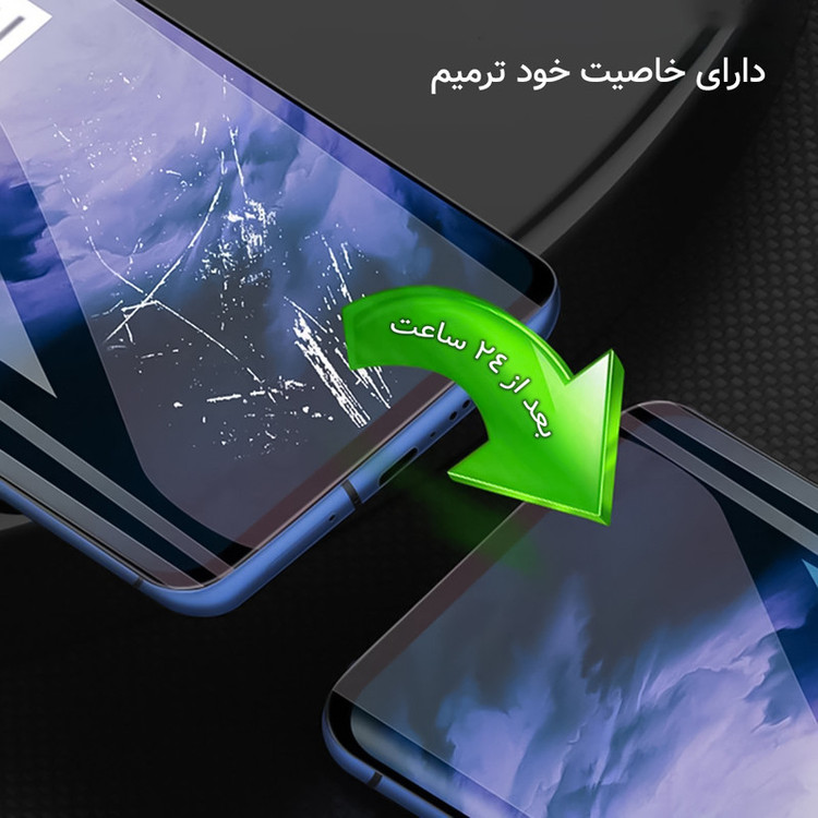 محافظ صفحه نمایش ضد اشعه آبی راک اسپیس مدل HyBLU مناسب برای گوشی موبایل شیائومی Redmi 12