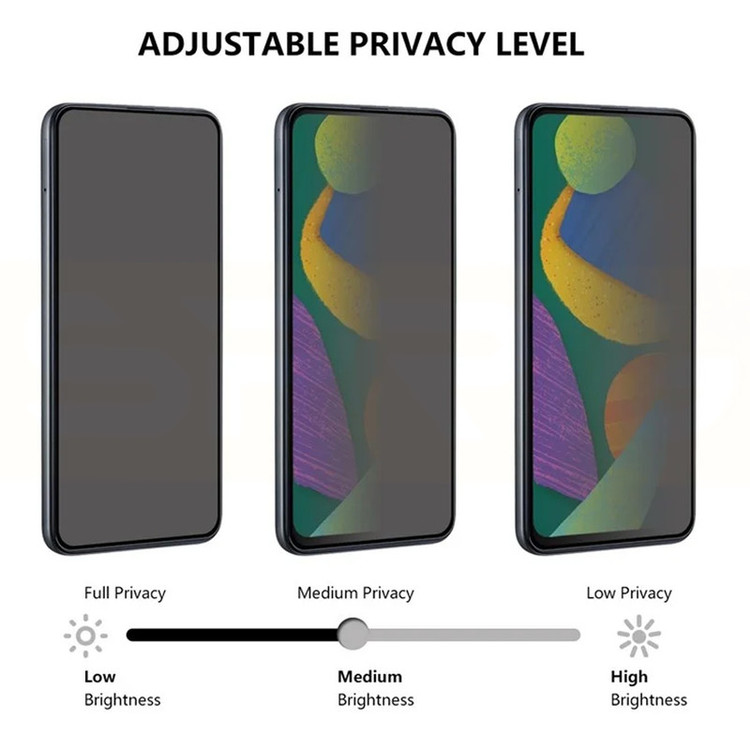 محافظ صفحه نمایش حریم شخصی اسپریگ مدل PVC_SPG1 مناسب برای گوشی موبایل سامسونگ Galaxy A71 / A72 / A73