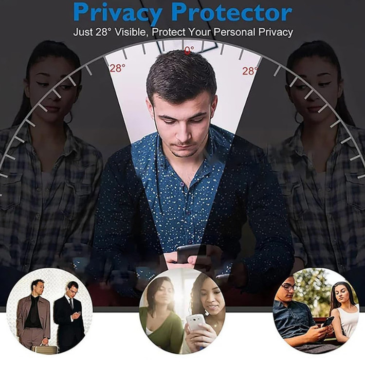 محافظ صفحه نمایش حریم شخصی اسپریگ مدل PVC_SPG1 مناسب برای گوشی موبایل سامسونگ Galaxy A71 / A72 / A73
