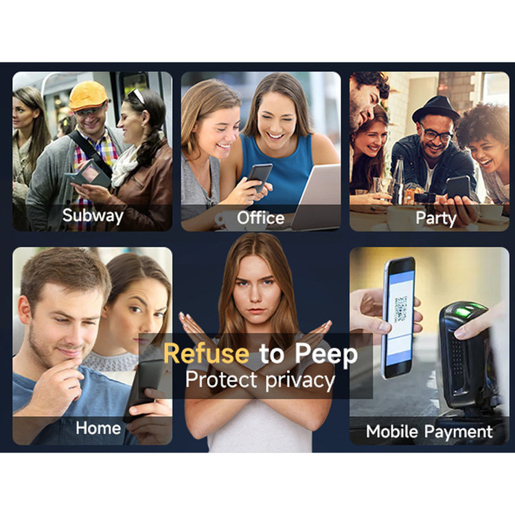 محافظ صفحه نمایش حریم شخصی اسپریگ مدل PVC_SPG1 مناسب برای گوشی موبایل سامسونگ Galaxy A71 / A72 / A73