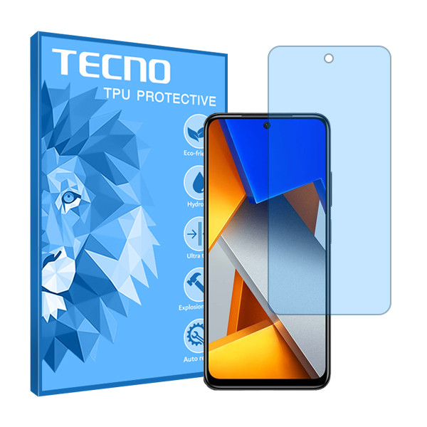 محافظ صفحه نمایش آنتی بلو تکنو مدل HyBLU مناسب برای گوشی موبایل شیائومی Poco M4 Pro