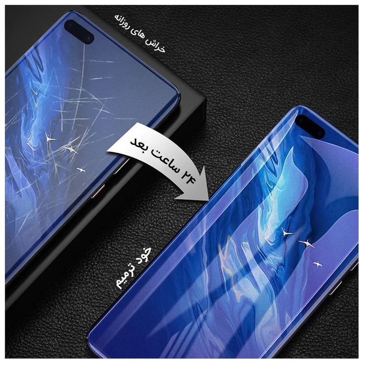 محافظ صفحه نمایش مات راک اسپیس کد MTT مناسب برای گوشی موبایل سونی Xperia 10 IV