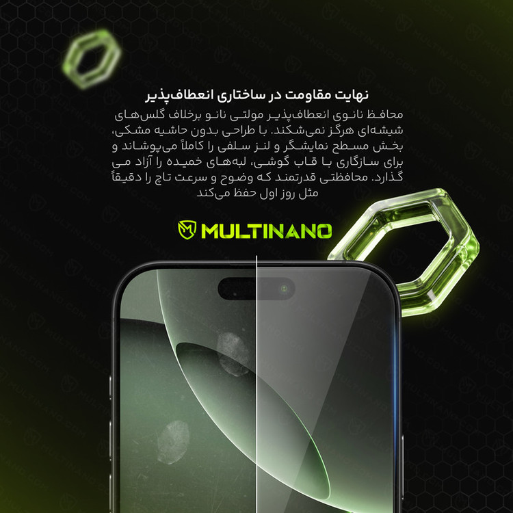 محافظ صفحه نمایش شفاف مولتی نانو مدل X-S1N مناسب برای گوشی موبایل هوآوی G610
