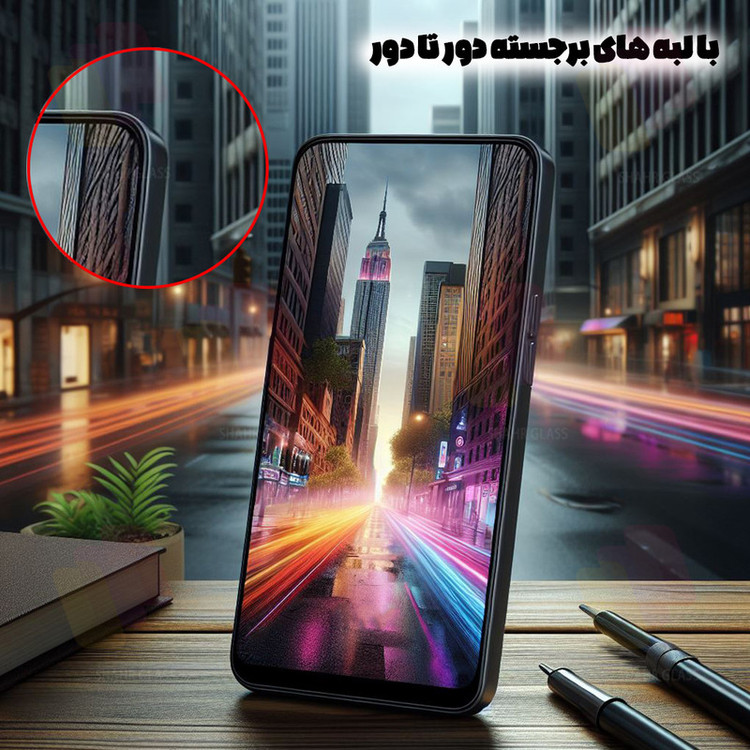 محافظ صفحه نمایش لایونکس مدل XMTL مناسب برای گوشی موبایل اپل iPhone 12 Pro Max