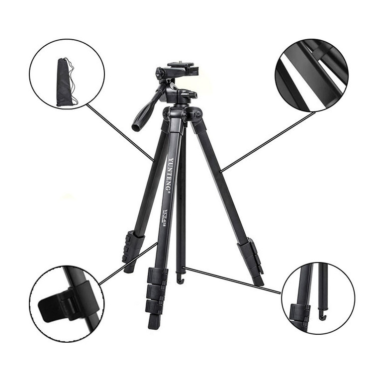 سه پایه نگهدارنده گوشی موبایل یانتنگ مدل VCT-618