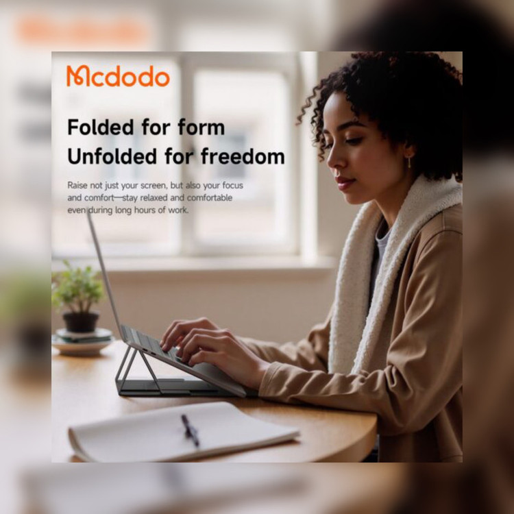 پایه نگهدارنده لپ تاپ و تبلت مک دودو مدل FS-802