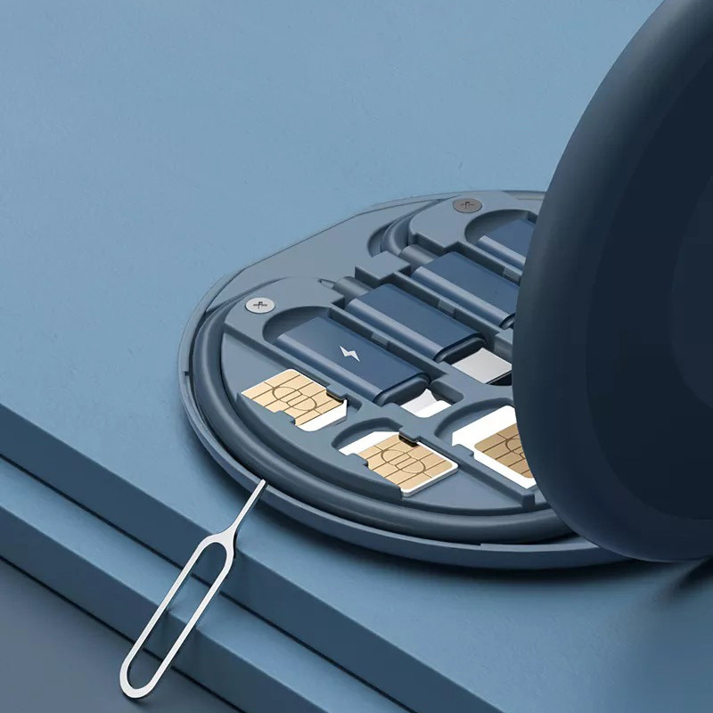 کابل تبدیل USB-C به USB-C / لایتنینگ / USB / micro USB مدل 60w طول 0.28 متر