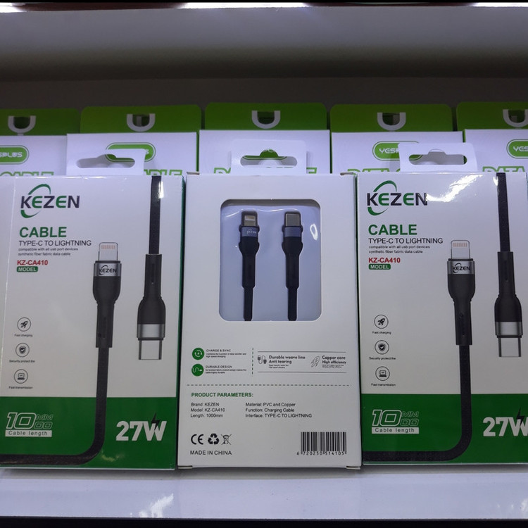 کابل تبدیل USB-C به لایتنینگ کیزن مدل 13PRO MAX طول 1 متر