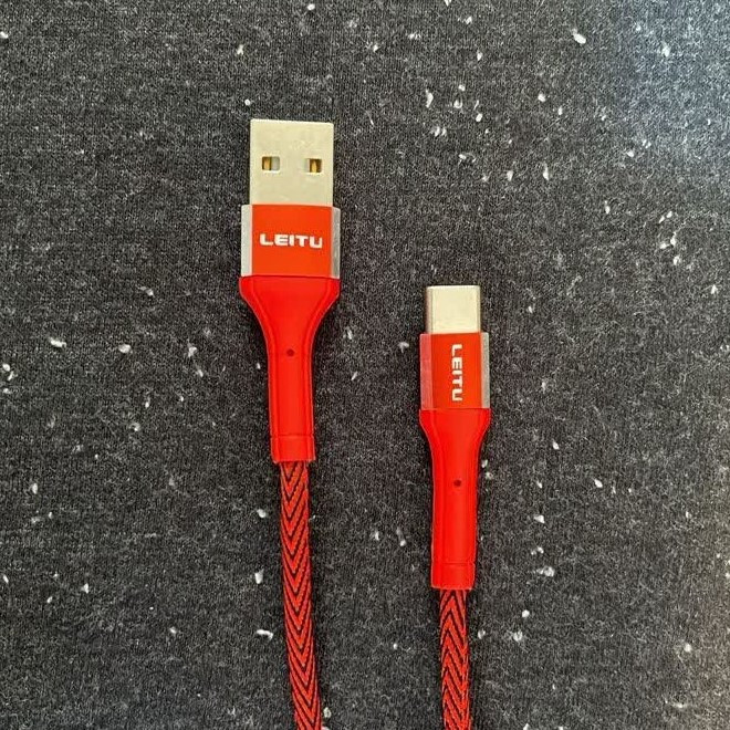 کابل تبدیل USB به USB-C لیتو مدل LD9 طول 1 متر