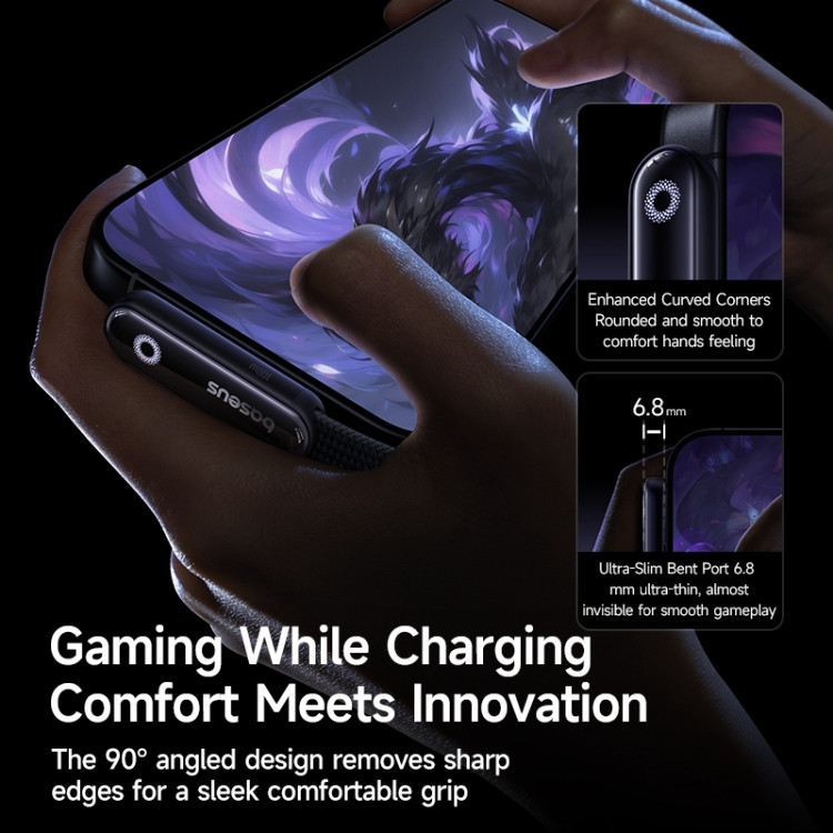 کابل USB-C بیسوس مدل MVP3 GAMING 100W طول 1 متر