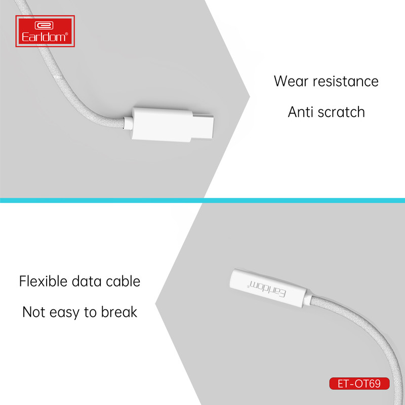 مبدل USB-C به جک AUX ارلدام مدل ET-OT69