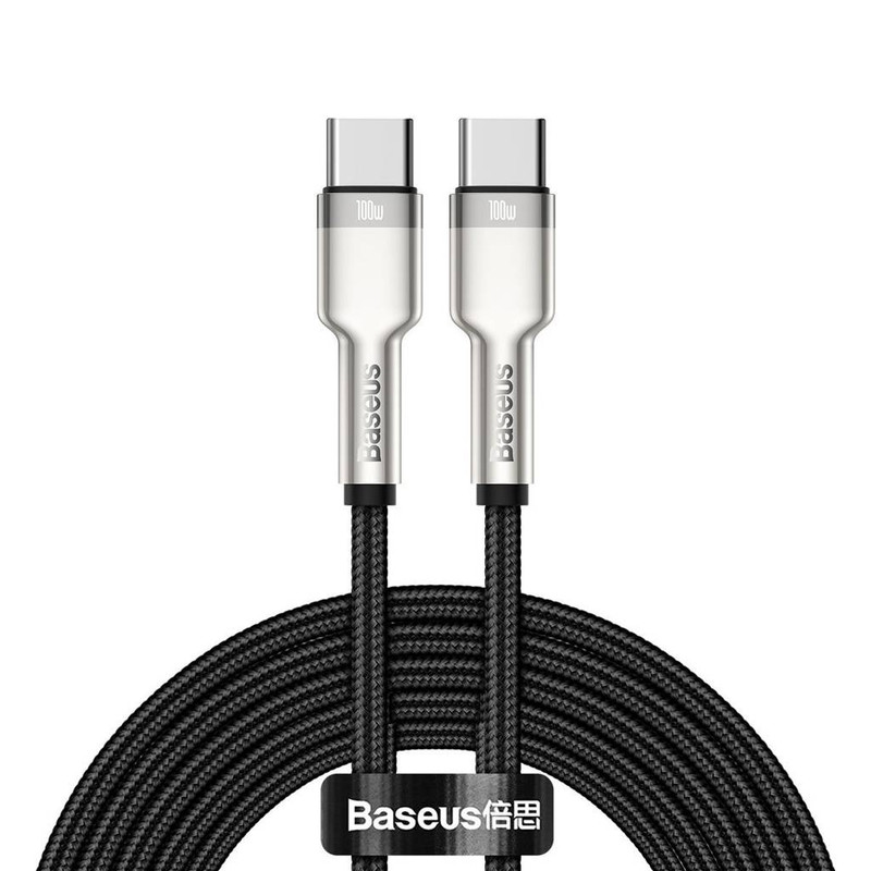 کابل تبدیل USB-C باسئوس مدل Metal Data Cable-100W طول 2 متر
