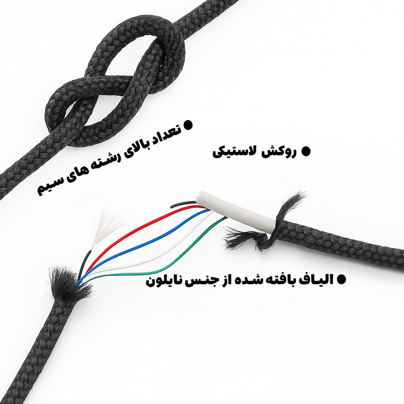 کابل USB-C بیاند مدل BCC-511KF FAST CHARGE طول 1 متر