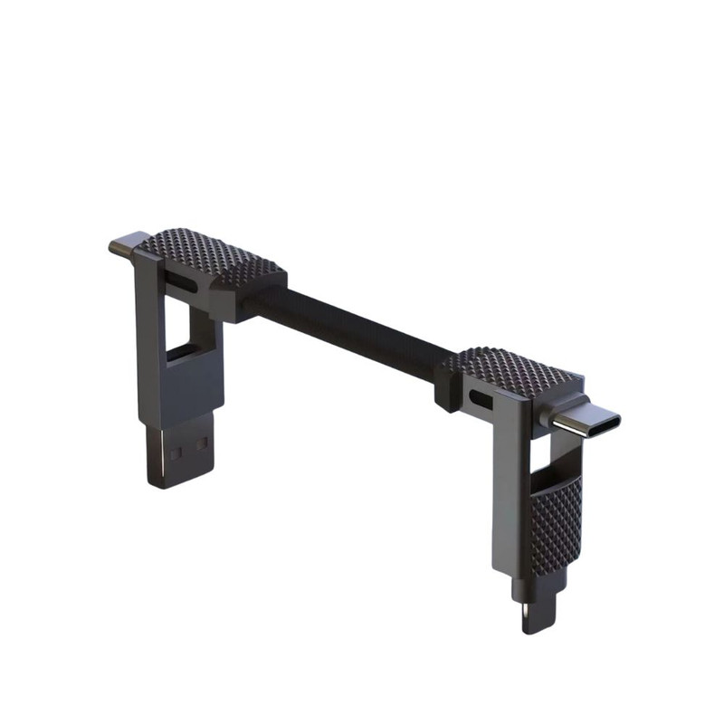 کابل تبدیل USB-C به لایتنینگ میم تک مدل PDW100 طول 0.12 متر