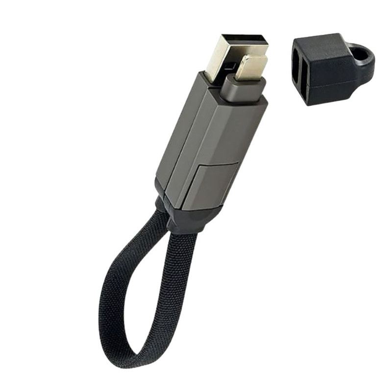 کابل تبدیل USB-C به لایتنینگ میم تک مدل PDW100 طول 0.12 متر