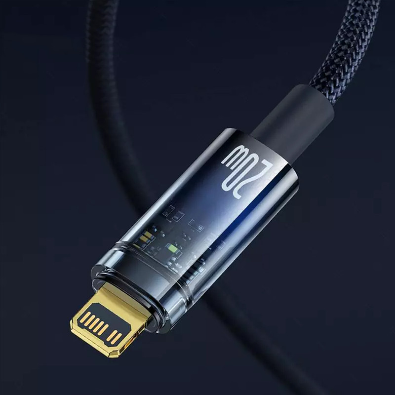 کابل USB-C به لایتنینگ باسئوس مدل CATS0001 طول 2 متر