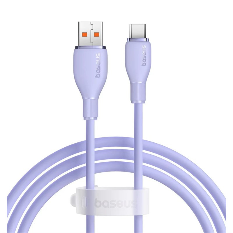 کابل تبدیل USB به USB-C بیسوس مدل Pudding Series P10355703511-B1 طول 1.2 متر