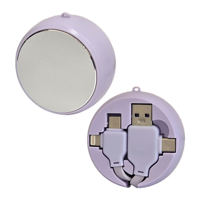 کابل تبدیل USB / USB-C به لایتنینگ / USB-C مدل 65w-4in1 طول 1 متر