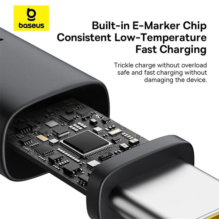 کابل USB-C بیسوس مدل Dura Series 100W طول 2 متر