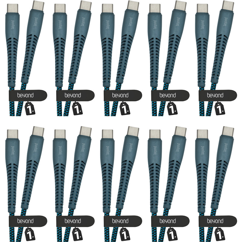 کابل USB-C بیاند مدل BCC-301kf  CHARGE DATA طول 1 متر بسته 10 عددی