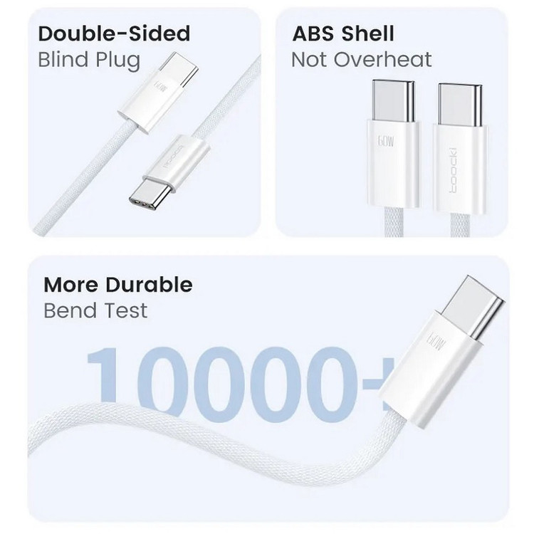 کابل USB-C توکی مدل TQ-X51C3 طول 1 متر