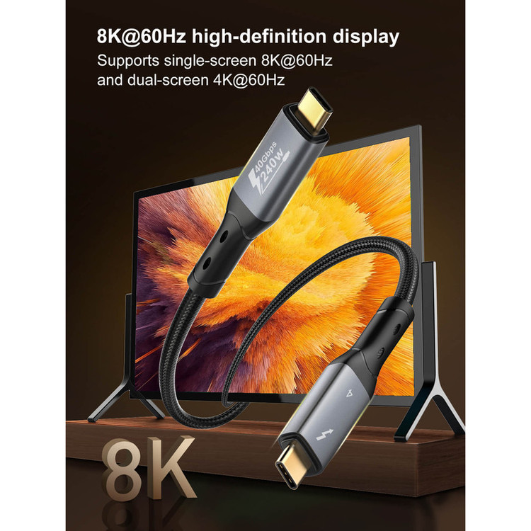 کابل USB-C الدینیو مدل TC-11c 240W طول 1 متر